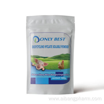 Antibacterial drug Doxycycline Hyclate Soluble Powder